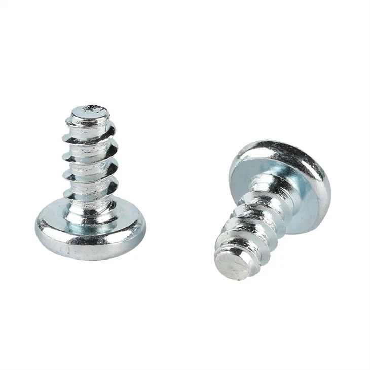 Small round head phillips blue screw