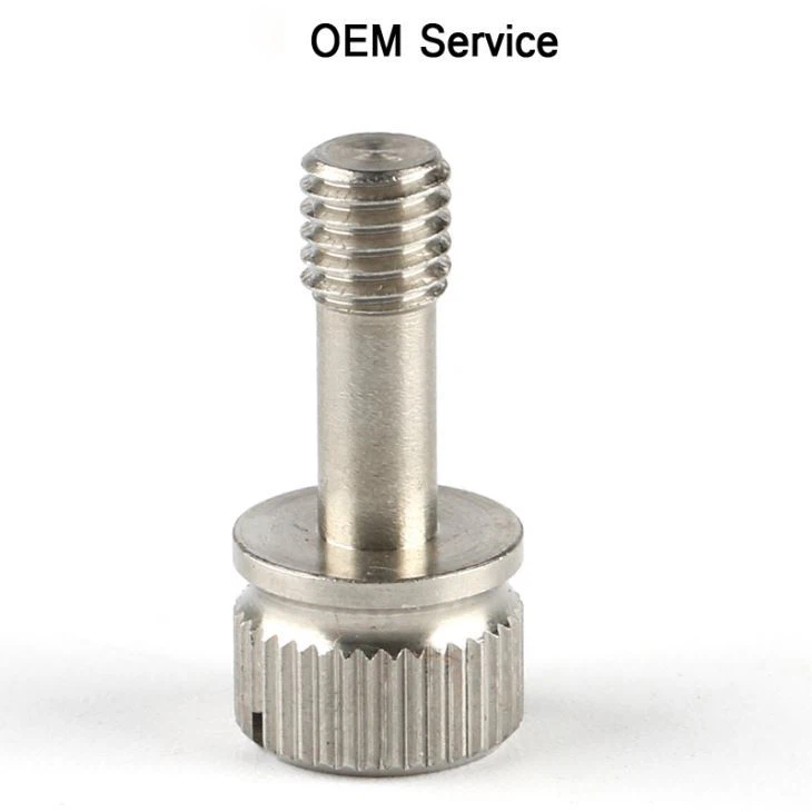 Knurled Slotted Thumb Screw