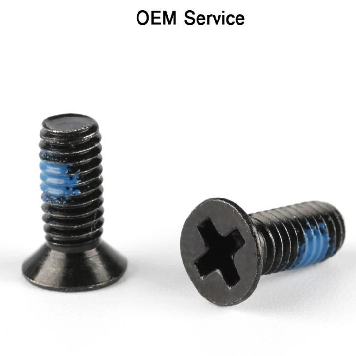 Black Countersunk Head Machine Screw